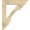 Ekena Millwork Olympic Slat Rough Sawn Bracket w/ Offset Brace, Douglas Fir, 6"W x 26"D x 30"H BKT0604X26X30OLY06RDF - alternate 4